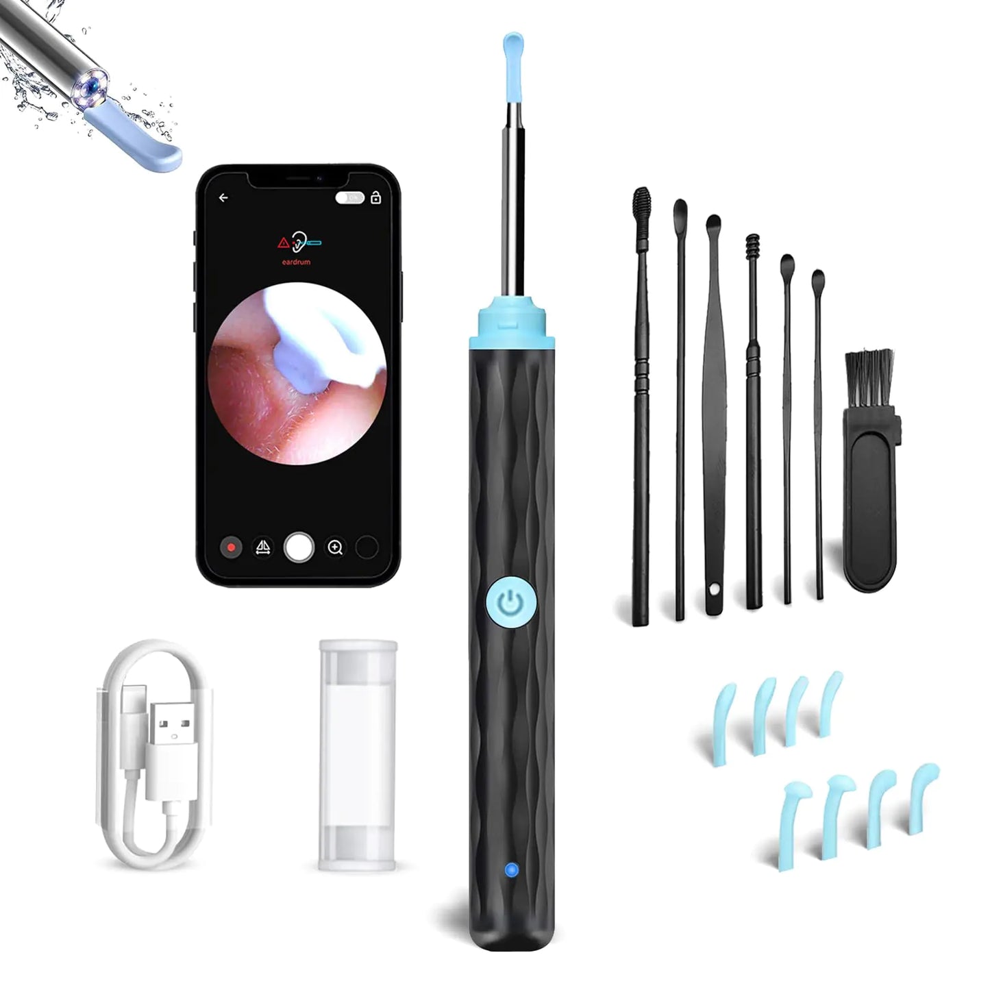 Ear Wax Removal Tool with High Definition Camera (1296P HD)